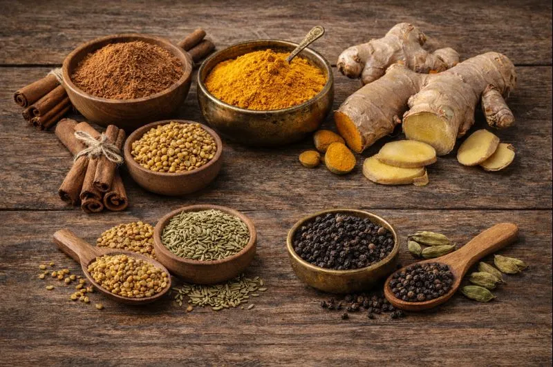 हल्दी-काली मिर्च से पेट फूलने की समस्या कम होती, इलायची की चाय भी बेहतर ऑप्शन