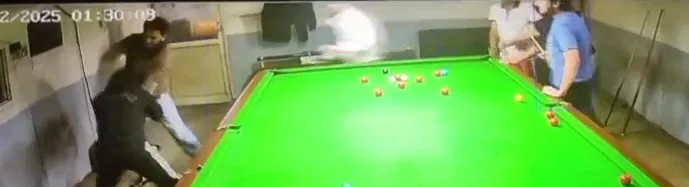 मारपीट का CCTV आया सामने; जांच में जुटी पुलिस