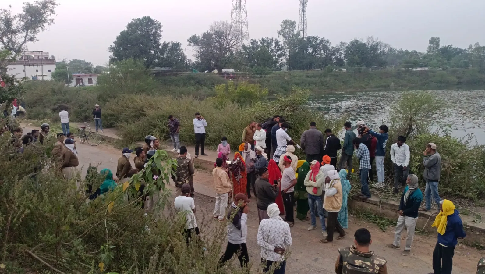 आरोपियों की गिरफ्तारी तक परिजनों ने शव उठाने से किया इनकार, समझाइश के बाद माने