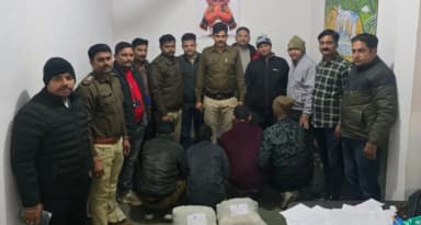 3.34 लाख के गांजे के साथ 4 आरोपी गिरफ्तार, सिवनी-जबलपुर बस से आ रही थी खेप