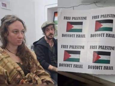 फिलिस्तीन के समर्थन में स्टीकर लगाने पर एक्शन, पॉलिटिकल एक्टिविटी में शामिल होने पर वीजा कैंसल