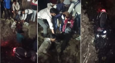 राहगीरों ने निकाला, बिना बैरिकेडिंग खुदाई पर ठेकेदार की लापरवाही उजागर