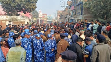 परिजनों ने आगजनी और तोड़फोड़ की; आरोपी गिरफ्तार