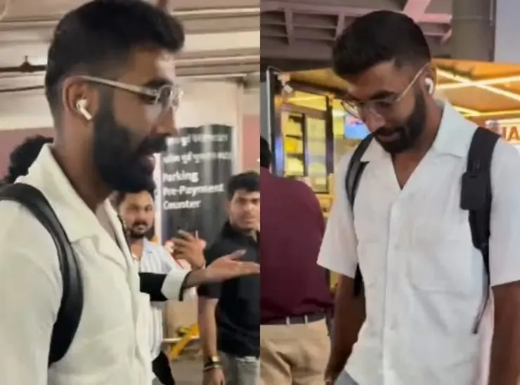 मीडिया पर नाराज हुए जसप्रीत बुमराह, VIDEO वायरल