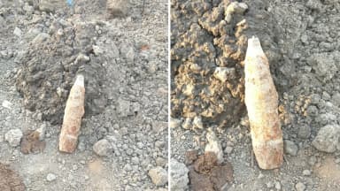 UXO बम को डिफ्यूज करने सेना को सौंपा, इलाके में मचा हड़कंप