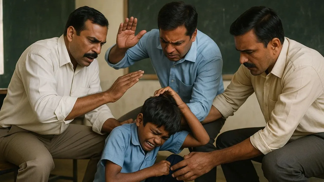 जिंदा जलाने की धमकी दी, पिता की शिकायत पर केस दर्ज