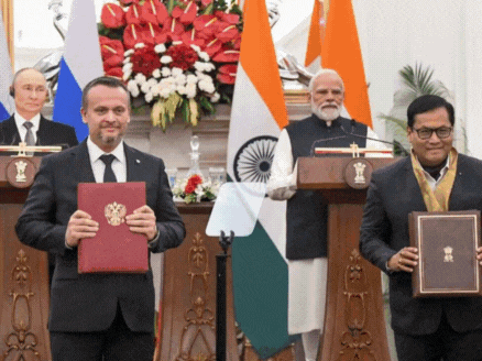 रुसी राष्ट्रपति के सम्मान में खास म्यूजिकल शोकेस भी, नेवल बैंड ने दी खास परफॉर्मेंस