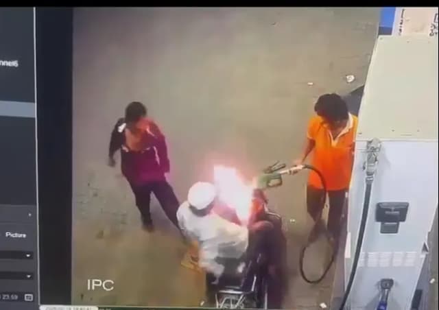 कर्मचारियों की सतर्कता से खौफनाक हादसा टला, घटना CCTV में कैद