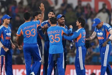 न्यूजीलैंड को 48 रन से हराया, सीरीज में 1-0 से आगे; अभिषेक की मैच विनिंग फिफ्टी