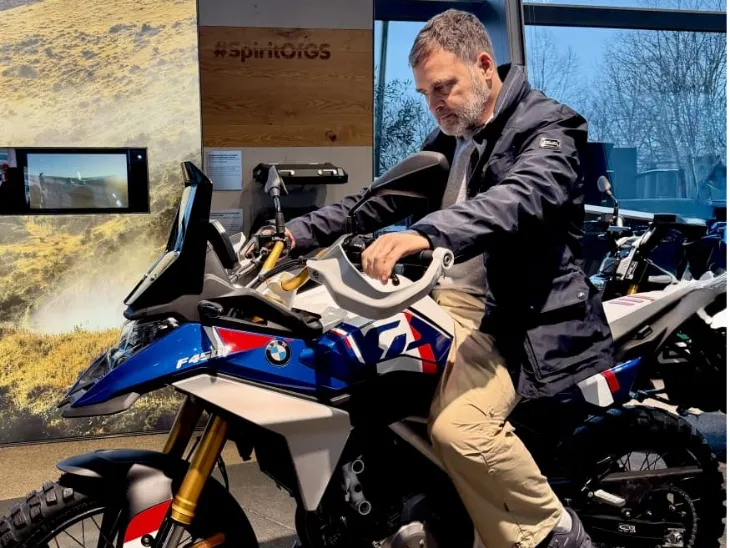 सुपरबाइक्स की सवारी भी की; कहा- भारत में मैन्युफैक्चरिंग कम हो रही