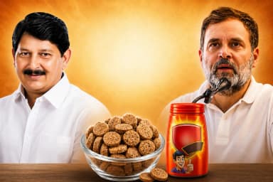 बीजेपी विधायक ने राहुल गांधी को भेजा पार्सल, मेंदोला के ट्वीट से गरमाई सियासत