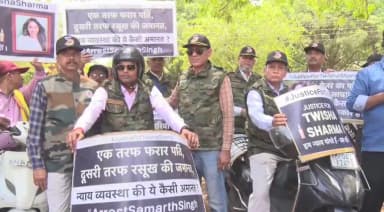 Justice For Twisha के नारों से गूंजा भोपाल, निकाली बाइक रैली; पति की गिरफ्तारी की उठाई मांग