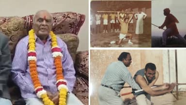 बुंदेली मार्शल आर्ट के उस्ताद भगवानदास रैकवार को मिलेगा पद्मश्री सम्मान, कला के लिए छोड़ दी बैंक की नौकरी