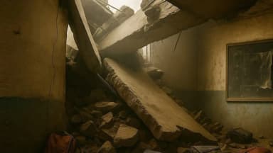 मलबे में दबने से एक महिली की मौत; ड्रेनेज के दौरान गिरी बिल्डिंग