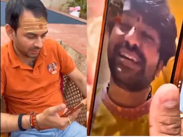 बाबा बागेश्वर और तेज प्रताप यादव की वीडियो कॉल वायरल, मुलाकात का वादा