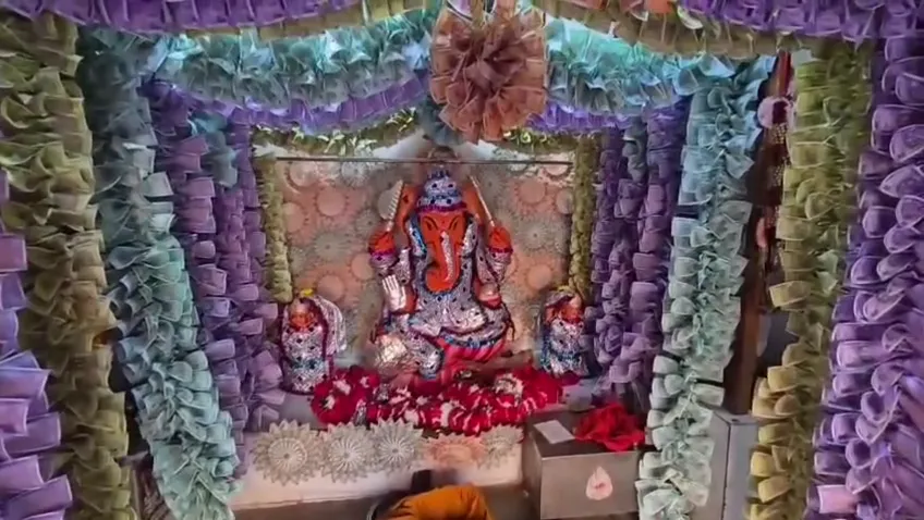 उज्जैन में आस्था का अनोखा रूप, बप्पा का भव्य श्रंगार