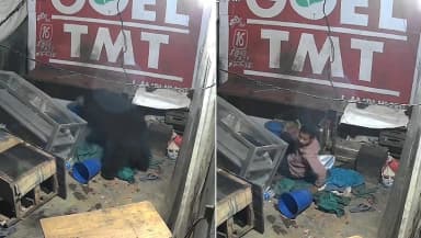 चादर ओढ़कर लेटा रहा युवक, 4 मिनट तक थमी रहीं सांसें; सीसीटीवी में कैद हुई घटना