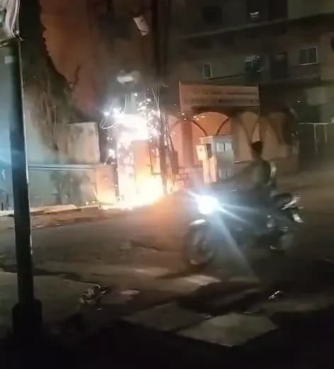 धमाके से इलाके में मची अफरा-तफरी, बिजली विभाग ने संभाले हालात